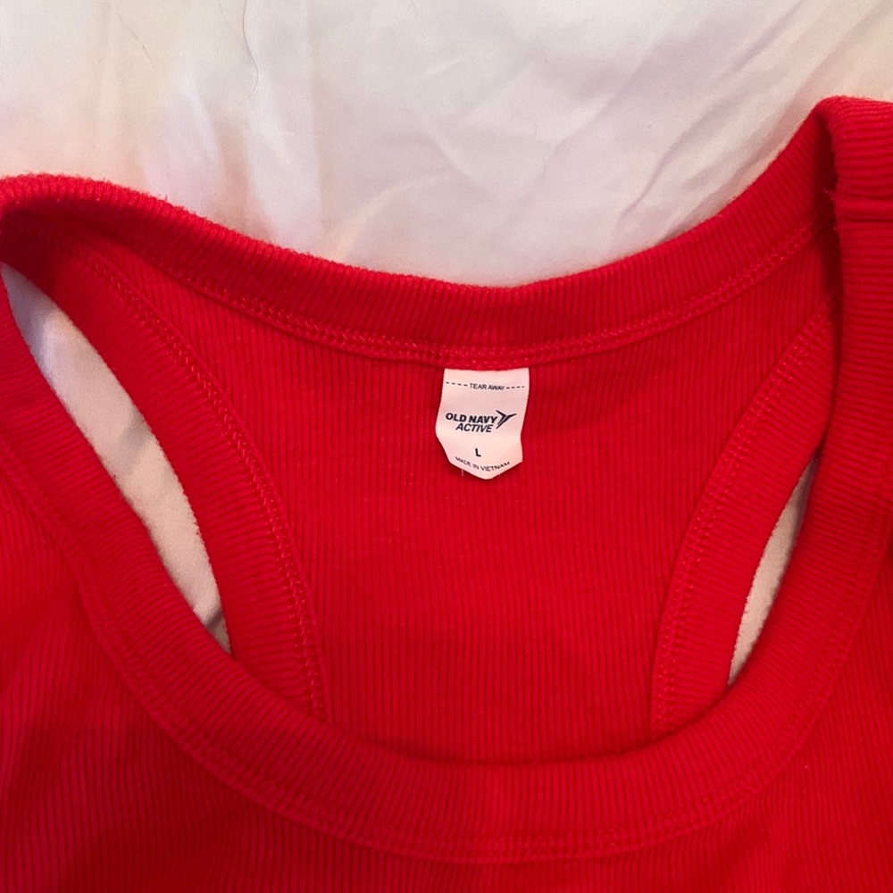 Old Navy active ribbed racer tank